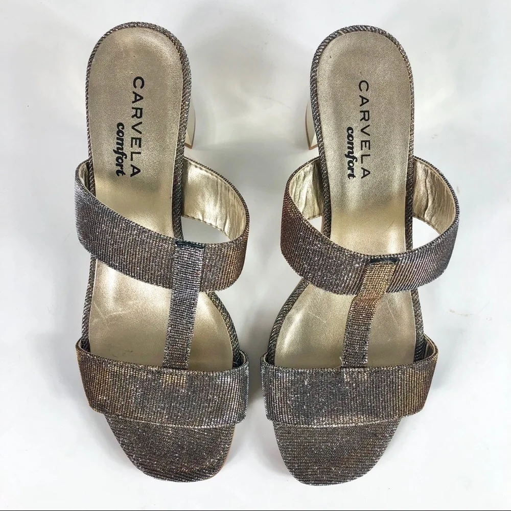 Carvela Comfort ‘Suzy’ Metal Comb Sandals